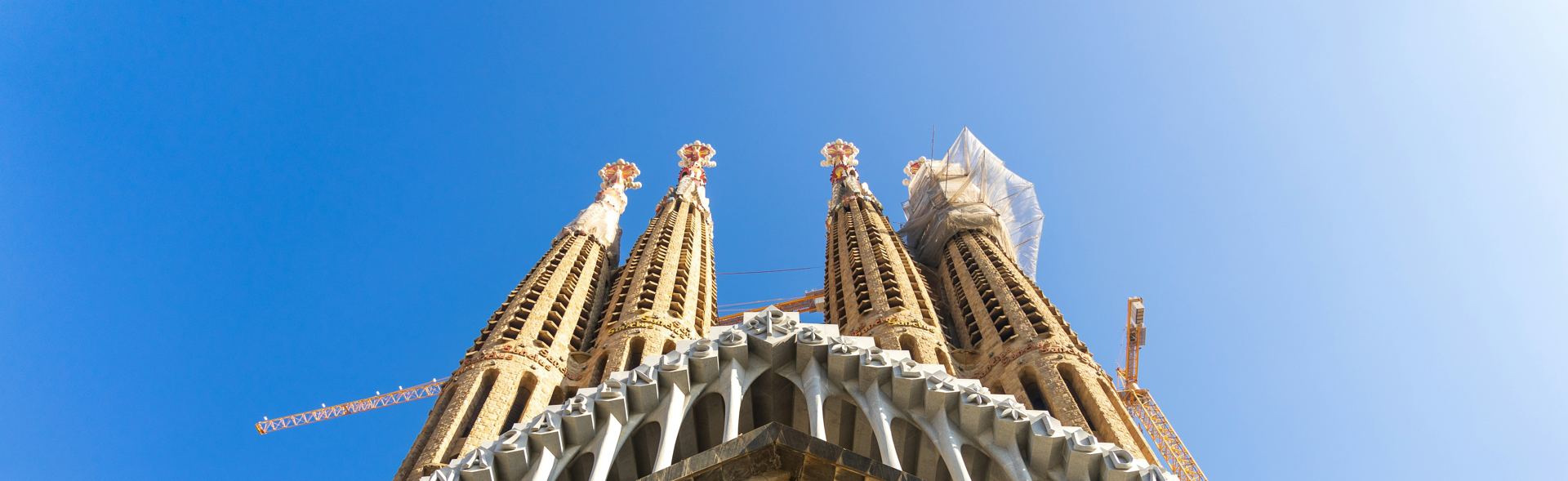 Les tours de la Sagrada Família à Barcelone