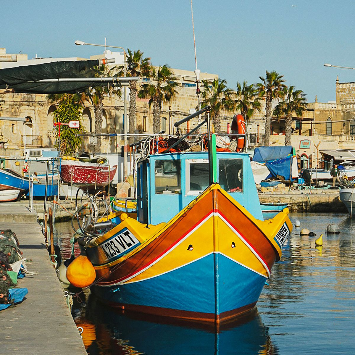 Le port de La Valette à Malte